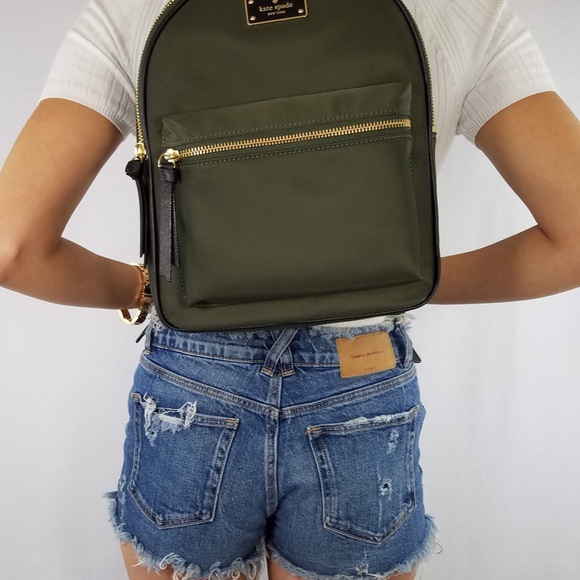 Kate spade Wilson Bradley road backpack evergreen - Picture 5 of 7